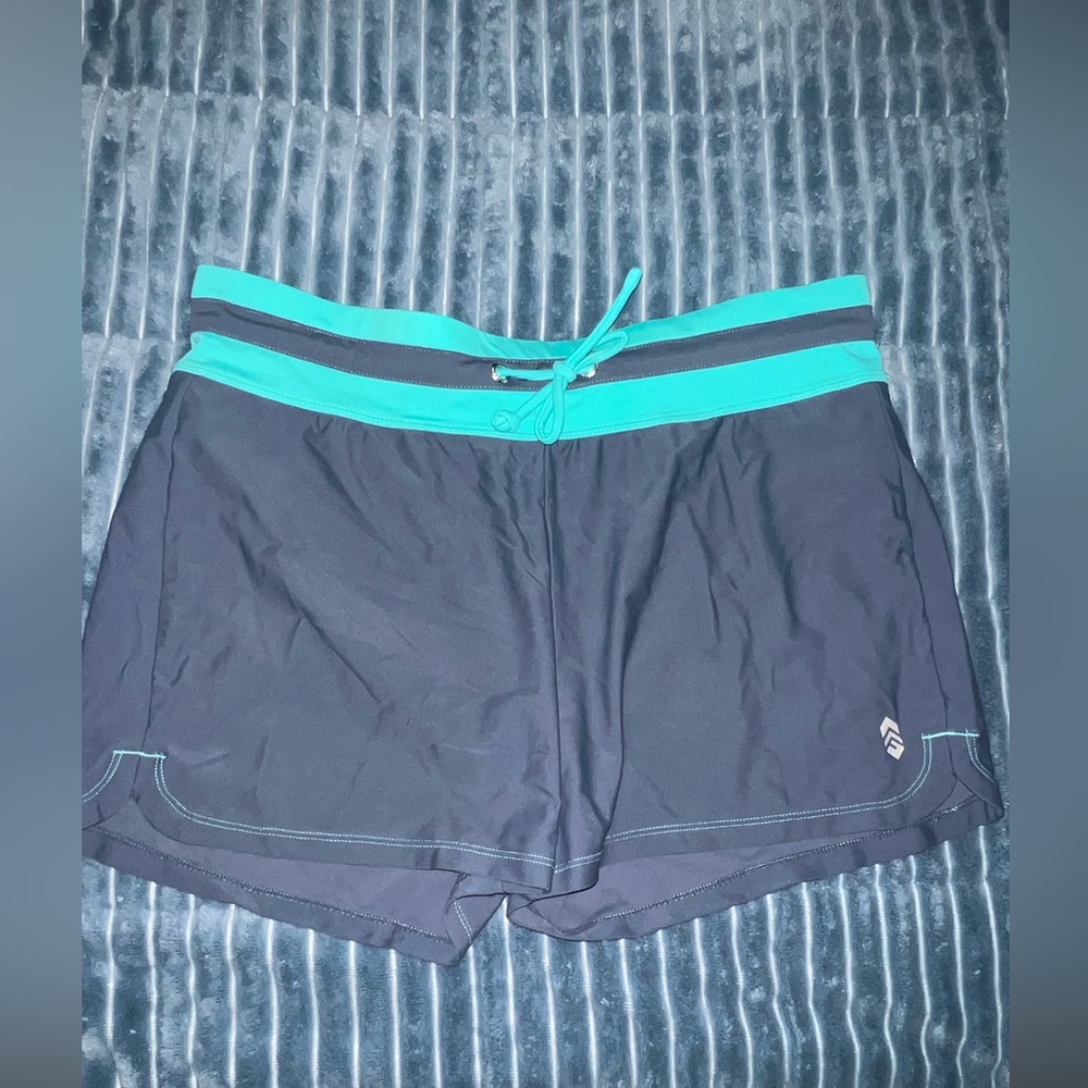 EUC L (12/14) Free Country Bathing Suit 🩱 bottom shorts 🩳